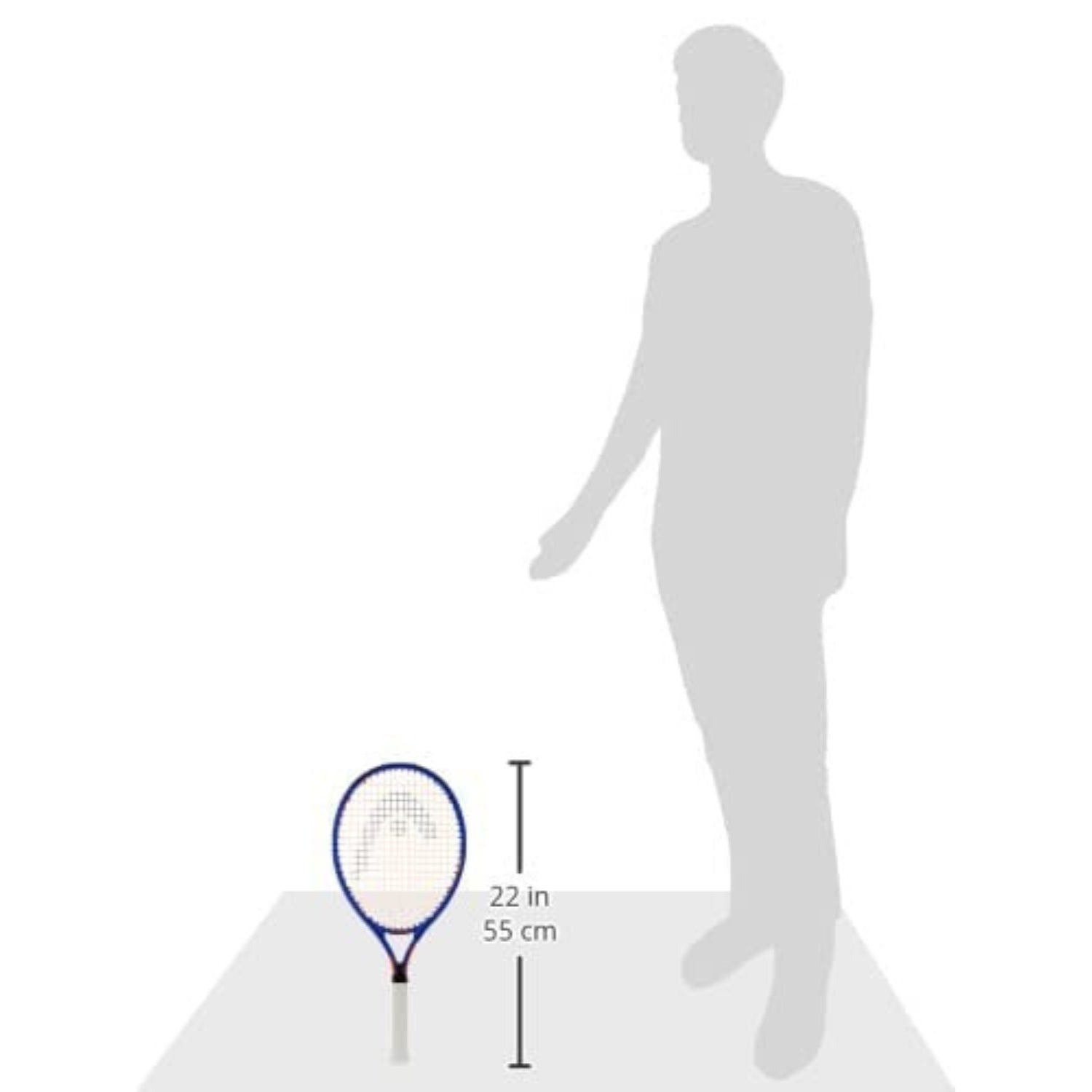 Head Speed Jr 21 Str Tennis Racquet | Junior Lightweight Strung Racquet | Perfect for Kids Ages 4–6 Years | Beginner Tennis Training & Fun Outdoor Play - Best Price online Prokicksports.com