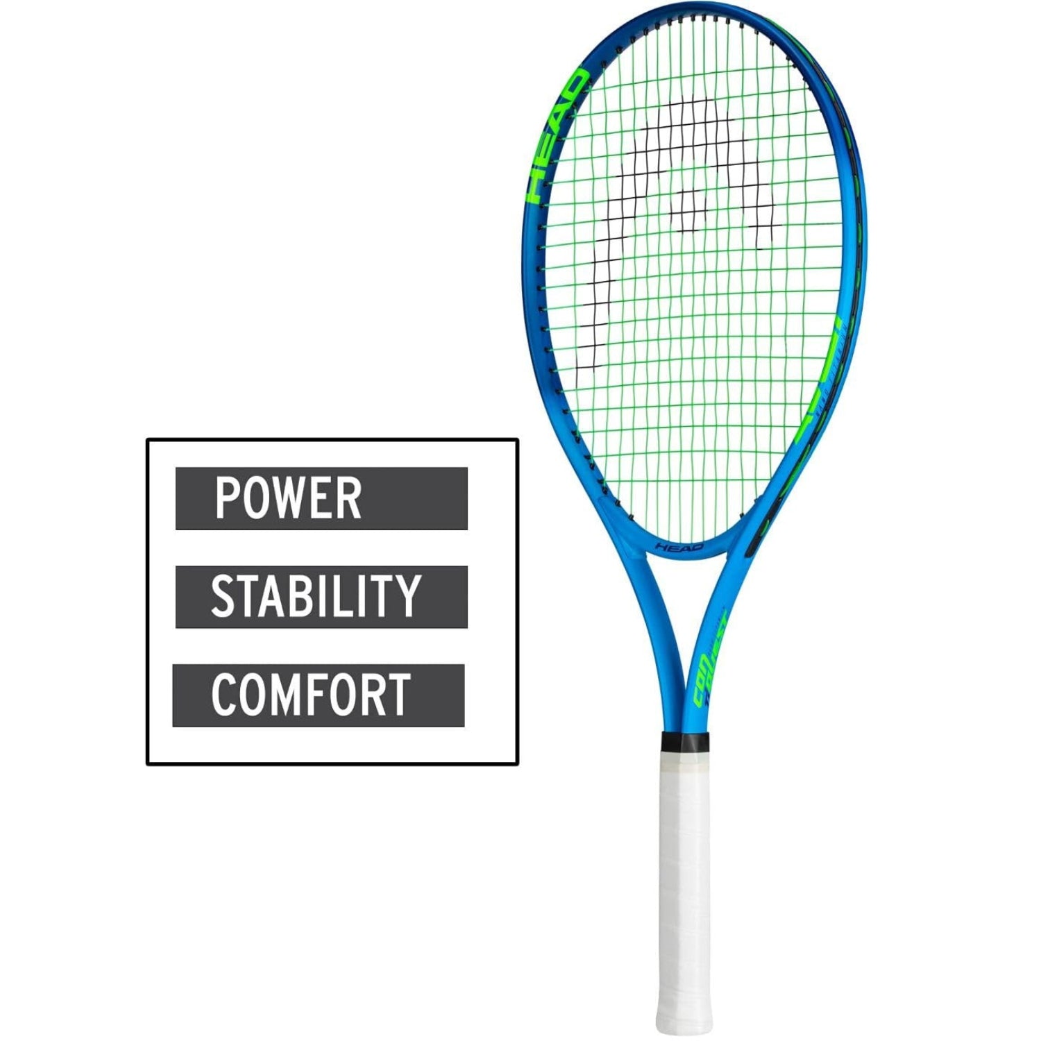Head Ti Conquest Str Tennis Racquet – Lightweight Power & Control | Durable Titanium Frame | Comfortable Grip | Ideal for Beginner & Intermediate Players - Best Price online Prokicksports.com
