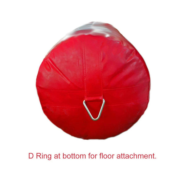 Invincible Classic Vinyl Tera Bag 4 Feet (35 Kg) | Heavy Duty Boxing Punching Bag | Durable Training Fitness Bag – Red
