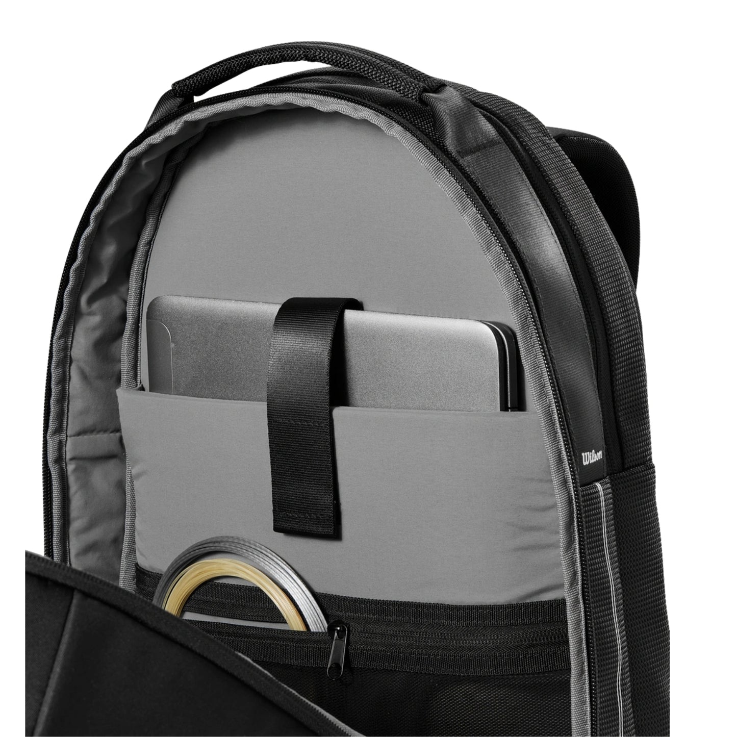 Wilson WR8032801001 RF Tennis Backpack Black | Durable Racquet Bag for Tennis Players | Lightweight Sports Backpack for Racquets, Shoes - Best Price online Prokicksports.com