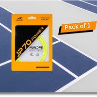 HUNDRED JP 70 Power Badminton String 0.70mm – Durable High Control Power String for All-Round Performance with Maximum Tension Retention and Stability - Best Price online Prokicksports.com
