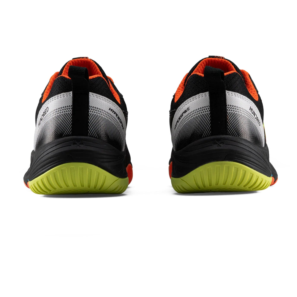 Hundred Hyper Spike Badminton Shoes | High Grip Indoor Court Shoes with Cushioned Comfort & Stability | Professional Badminton Footwear - Best Price online Prokicksports.com