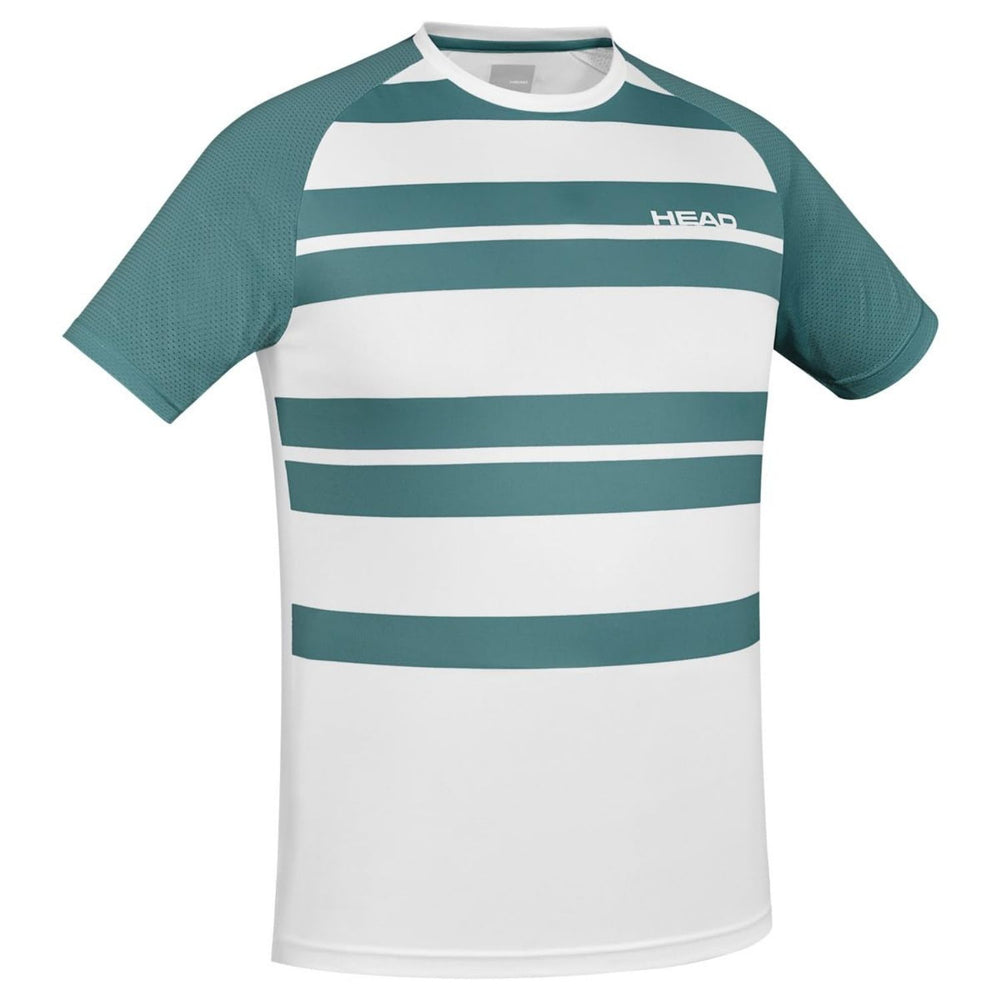 HEAD HCD Model Men's Round Neck T-Shirt – 100% Polyester | Moisture-Wicking, Lightweight Athletic Fit | Crew Neck - Best Price online Prokicksports.com