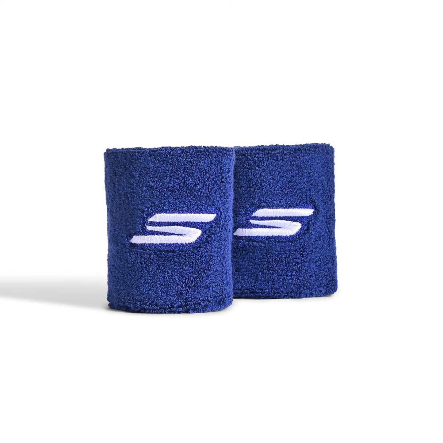 Skechers Performance Wrist Band (Pack of 1 Pair) | High-Absorbency Cotton Blend | Elasticated Sweatband for Gym, Tennis &amp; Running