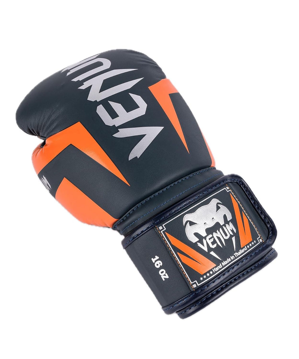 Venum Elite Boxing Gloves | Premium Synthetic Leather | Triple-Density Foam | Anatomical Grip | Hook & Loop Closure | Training/Sparring (10oz-18oz)