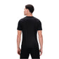Hundred HBTS-5M268 V-Neck Badminton T-Shirt – Men Quick Dry Lightweight Sports Tee for Badminton, Gym & Training - Best Price online Prokicksports.com