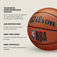 Wilson NBA DRV Pro Basketball Size 7 | Outdoor Performance Ball with Deep Channel Grip | Brown – WTB9100XB07 - Best Price online Prokicksports.com