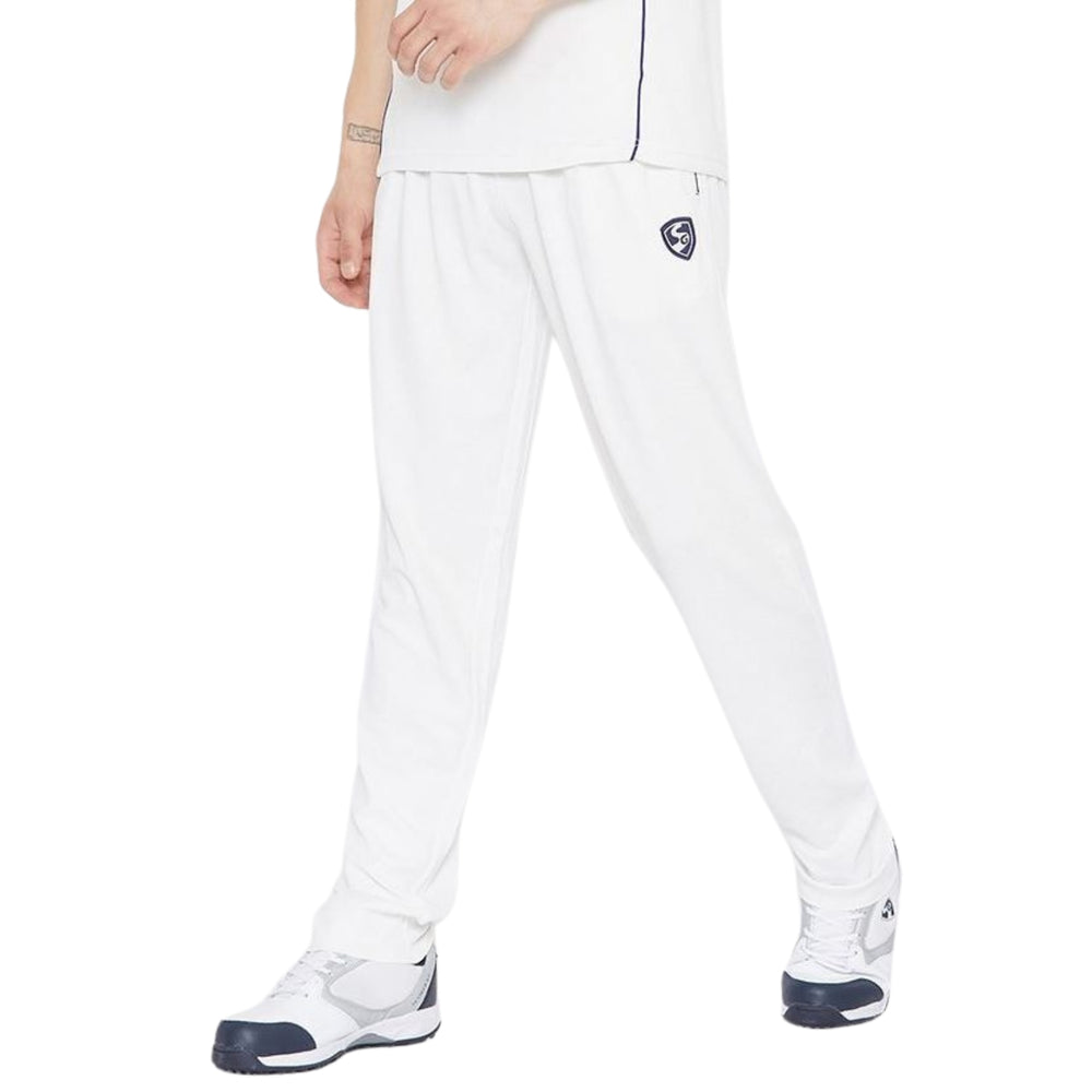 SG Test Cricket Whites Pant – Comfortable, Breathable Full-Length Trouser for Match Play, Practice, and Professional Cricket with Elastic Waist and Pockets - Best Price online Prokicksports.com