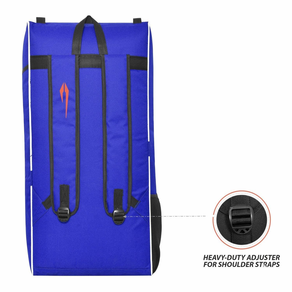 DSC Young Warrior Cricket Kit Bag – Royal Blue, Lightweight Junior Cricket Gear Bag with Spacious Storage & Durable Design - Best Price online Prokicksports.com