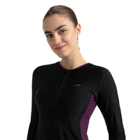 Speedo Colorblock Two Piece Full Body Suit – Girls Swimming Set - Best Price online Prokicksports.com