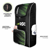 DSC Target Cricket Kit Bag – Spacious Cricket Gear Bag with Durable Fabric, Multiple Compartments & Professional Design - Best Price online Prokicksports.com