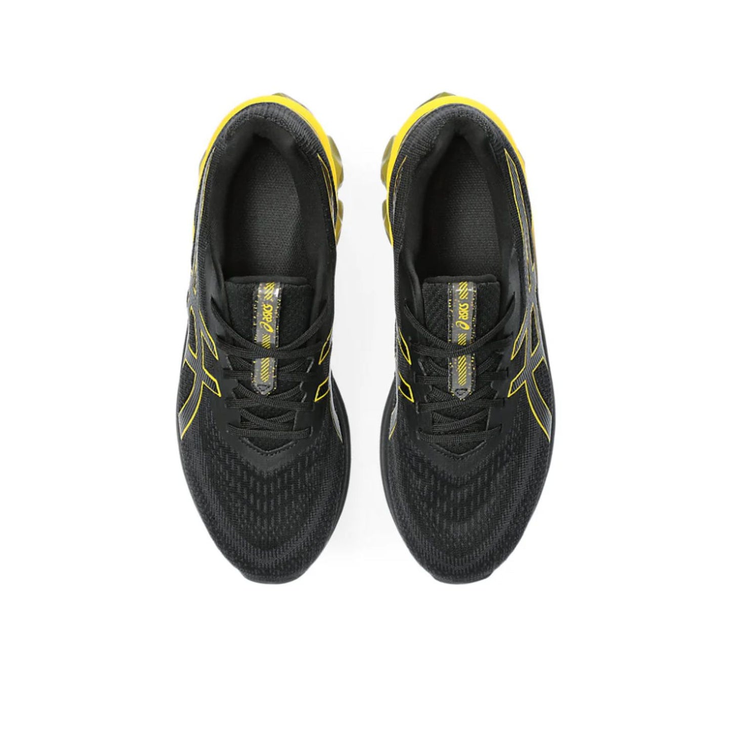 ASICS GEL-QUANTUM 182 VII Running Shoes for Men – Black/Saffron | Cushioning & Style - Best Price online Prokicksports.com