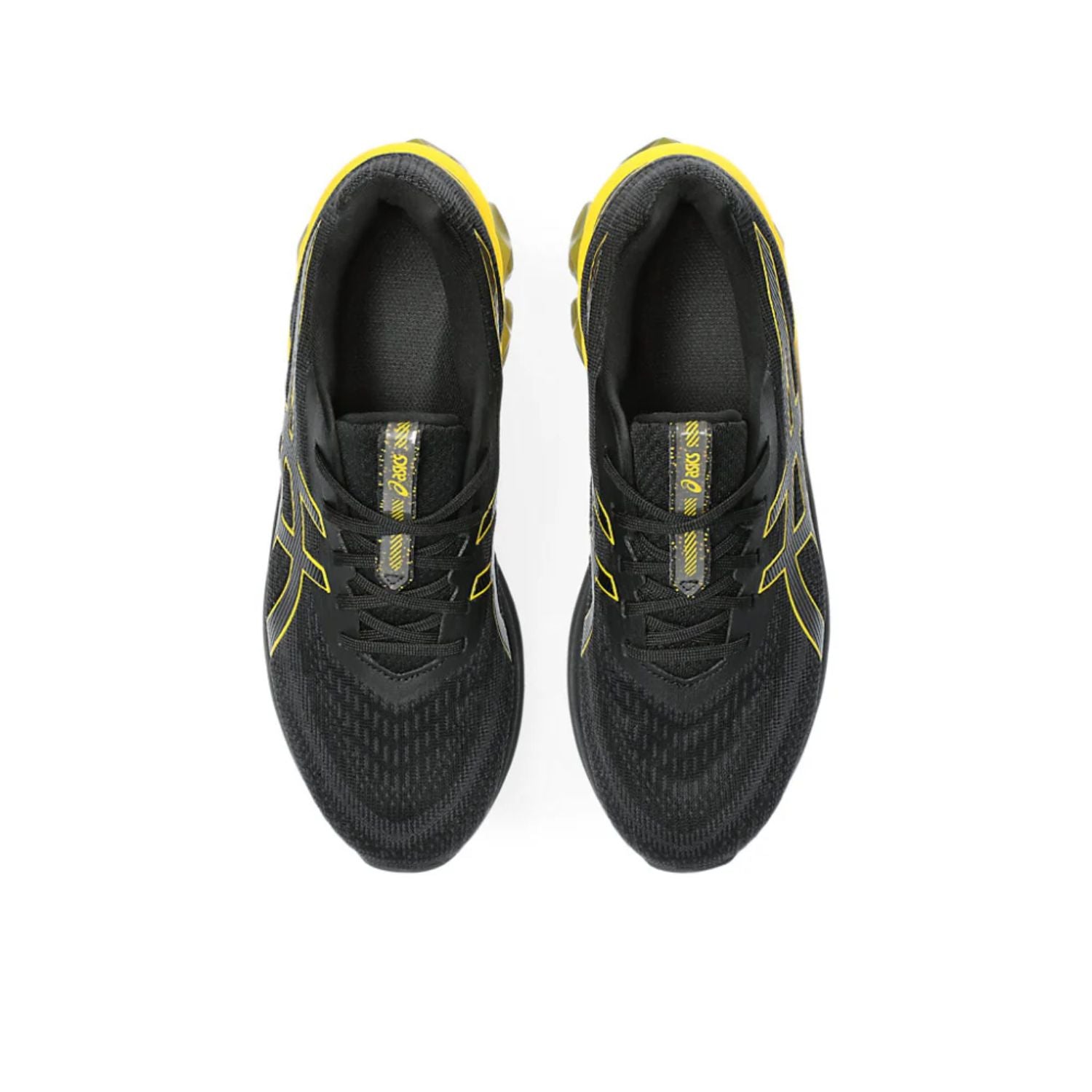 ASICS GEL-QUANTUM 182 VII Running Shoes for Men – Black/Saffron | Cushioning & Style - Best Price online Prokicksports.com