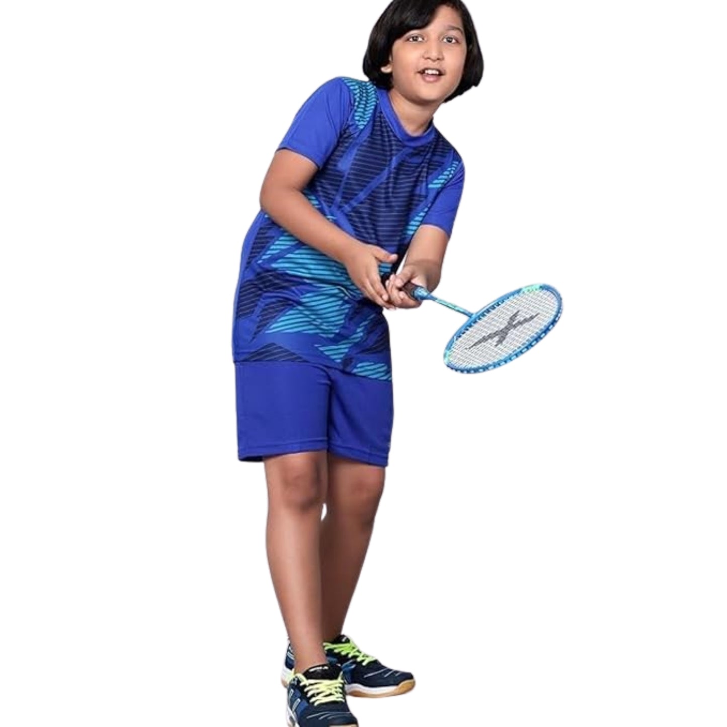 Vector X Kick Pro Kids Soccer Set | Breathable Football Jersey & Shorts Set with Quick-Dry Polyester Fabric
