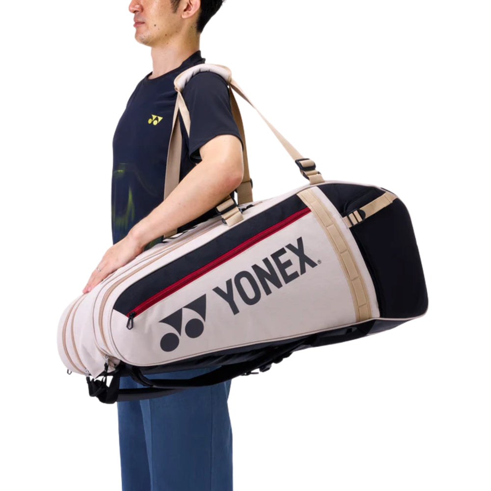 YONEX GEARLOGIC Racquet Bag (9PCS) | Premium Tennis & Badminton Kit Bag with Thermo Guard & Shoe Compartment - Best Price online Prokicksports.com