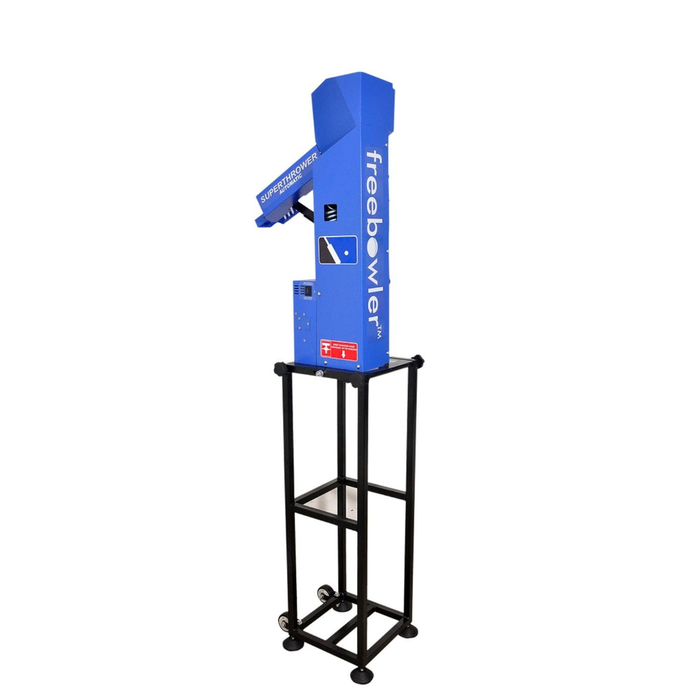 Freebowler Superthrower Automated Pro (FS2 PRO) is an arm‑simulated, fully automatic and portable cricket ball thrower designed to mimic a real bowler’s action for batting practice cricket bowling machine - Best Price online Prokicksports.com