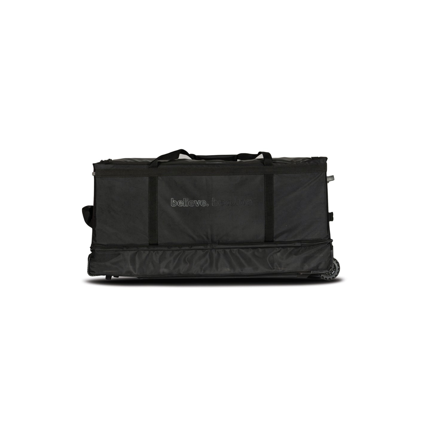 SG KLR Trunk Player Wheelie Cricket Kit Bag Large | Trolley Style Cricket Gear Bag with Wheels & Pull Handle | Heavy Duty Kit Bag – Black - Best Price online Prokicksports.com