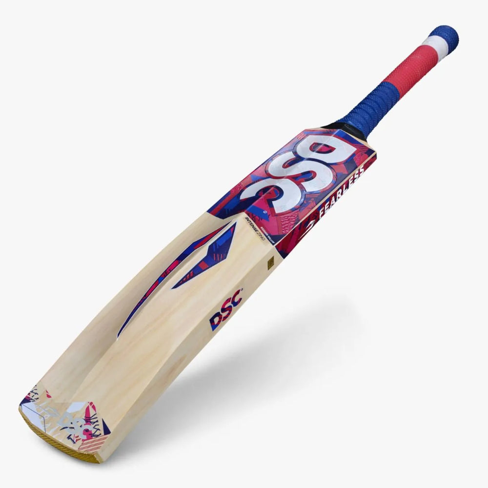DSC Intense Zing Kashmir Willow Cricket Bat – Short Handle | Lightweight Power Bat with Extended Sweet Spot - Best Price online Prokicksports.com