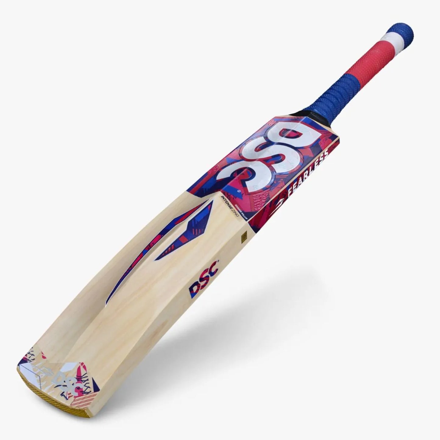 DSC Intense Zing Kashmir Willow Cricket Bat – Short Handle | Lightweight Power Bat with Extended Sweet Spot - Best Price online Prokicksports.com