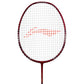 Li-Ning Turbo Charging Z Combat Strung Badminton Racquet - Red, High-Tension Graphite Racket, Aerodynamic Frame, Medium Flex, Lightweight Design for Speed, Power & Control - Best Price online Prokicksports.com