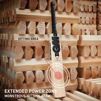 GM Maxi 303 English Willow Cricket Bat – SH (Short Handle), Lightweight Power Bat for Leather Ball Cricket - Best Price online Prokicksports.com