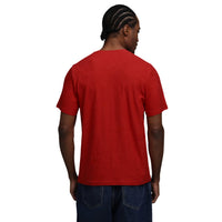 PUMA x RCB Jacquard Tee Round Neck T-Shirt for Men | Premium Jacquard Fabric with dryCELL Technology, Official RCB Branding & Regular Fit - Best Price online Prokicksports.com