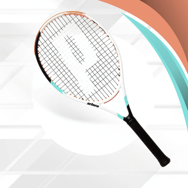 PRINCE Tour Junior 26 Strung Tennis Racquet | Lightweight Tennis Racquet | Pre-Strung Control Racquet for Young Players | Durable Graphite Composite Junior Tennis Racket