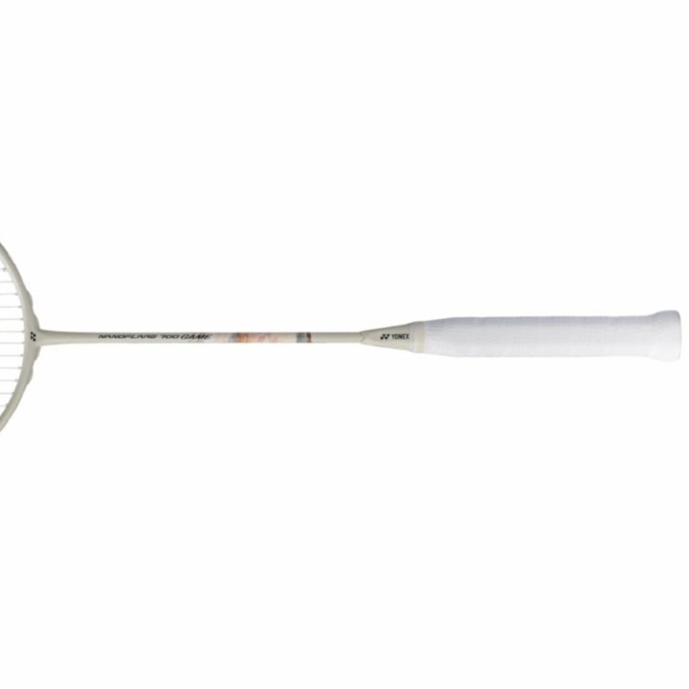 Yonex Nanoflare 700 Game Strung Badminton Racquet, Light Beige - 4U5 | Head-Light Speed Racquet with Sonic Flare System & Ultra-Fast Swing - Best Price online Prokicksports.com
