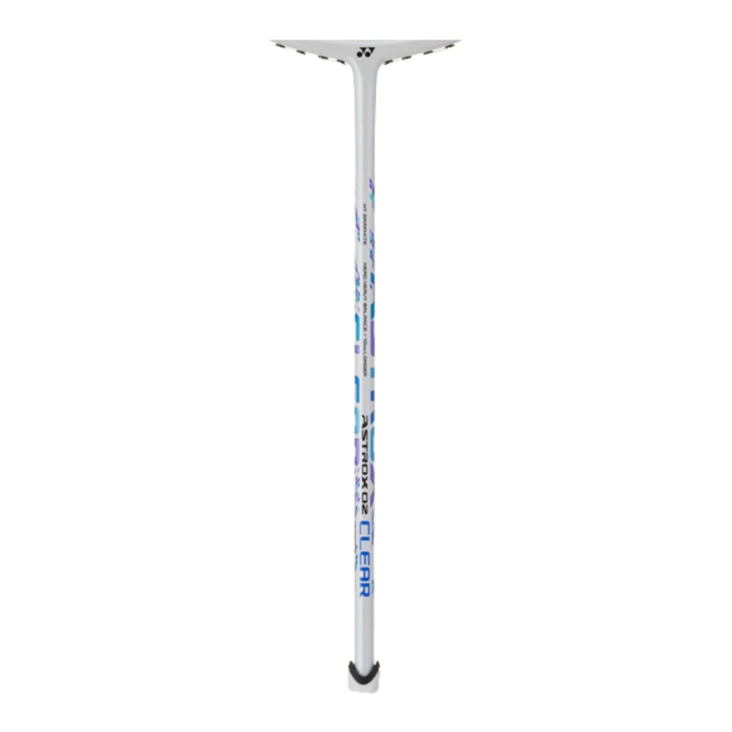 Yonex Astrox 02 Clear Strung Badminton Racquet – 4U4 (White/Blue) | Head-Heavy Power with Flexible Shaft & ISOMETRIC Frame - Best Price online Prokicksports.com