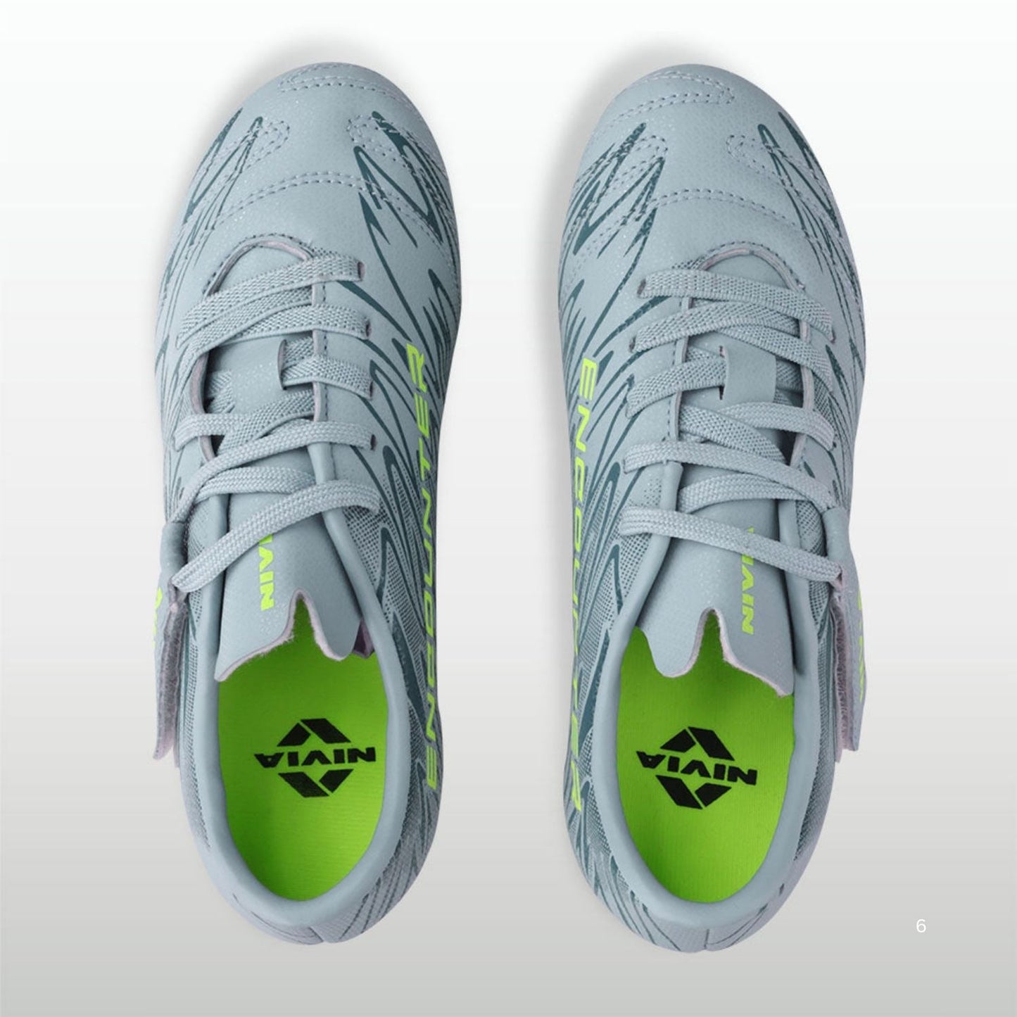 NIVIA Encounter 11 Kids Football Shoes – Multi-Ground Synthetic Leather with TPU Sole for Agility & Grip - Best Price online Prokicksports.com