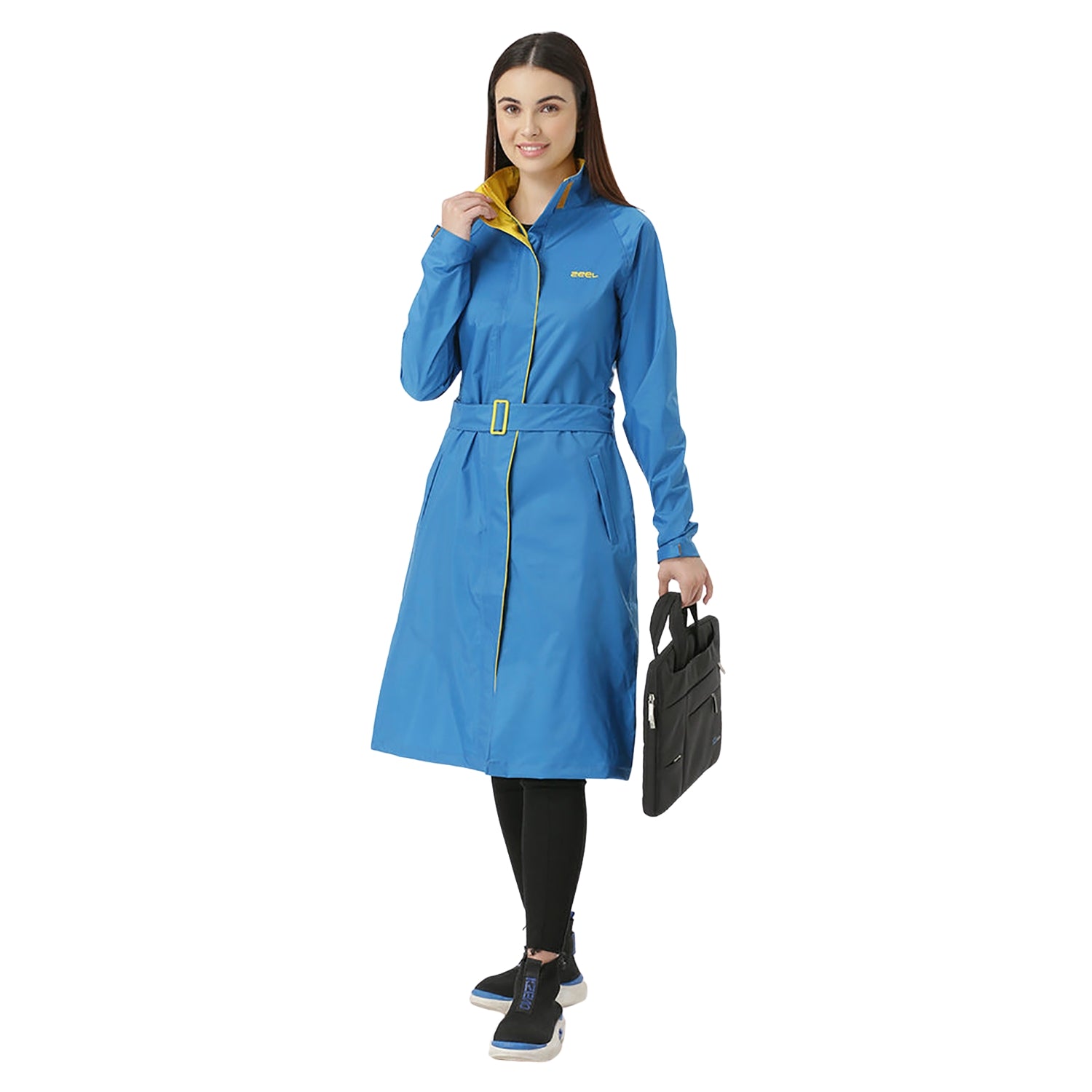 Zeel Diva Women's Trench Coat – Stylish Long Overcoat for Women, Ideal for Winter Wear, Formal Outfits, Travel, Office, and Casual Layering - Best Price online Prokicksports.com