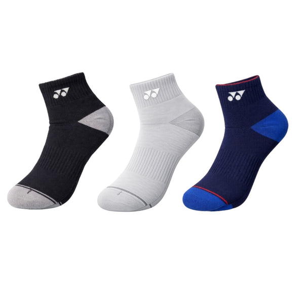 Yonex 2575T Men’s Socks – 3 Pair (3 in 1 Pack) | Breathable & Cushioned Sports Socks for Comfort and Performance