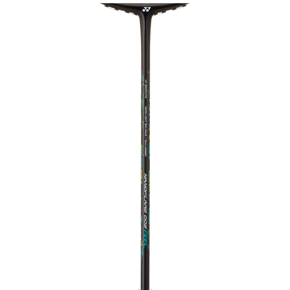 Yonex Nanoflare 002 Feel Strung Badminton Racquet – 4U4 (Black/Green) | Head-Light Speed with Flexible Shaft & ISOMETRIC Frame - Best Price online Prokicksports.com