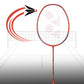Yonex Nanoray 72 Light Strung Badminton Racquet, 5U5 - Best Price online Prokicksports.com
