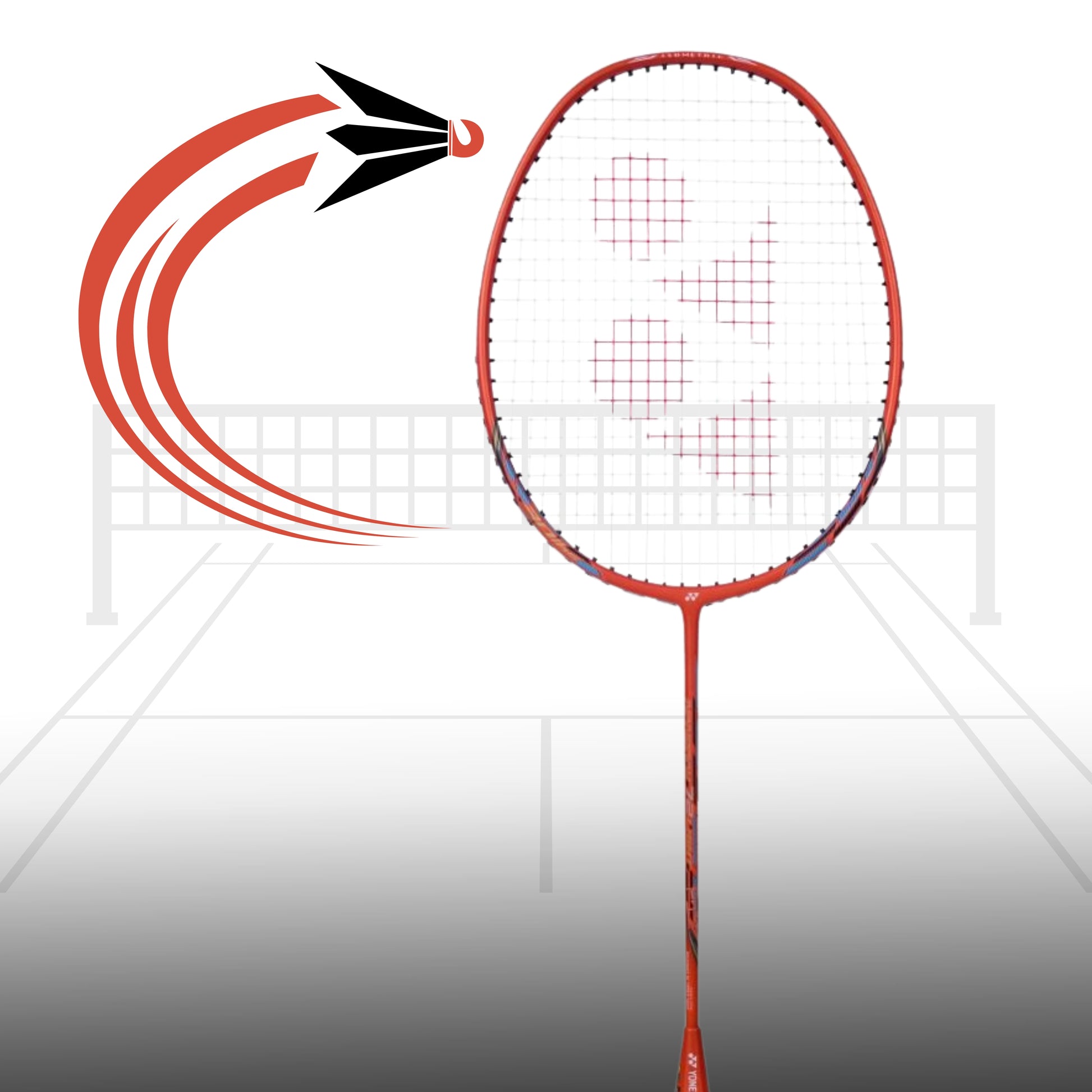 Yonex Nanoray 72 Light Strung Badminton Racquet, 5U5 - Best Price online Prokicksports.com