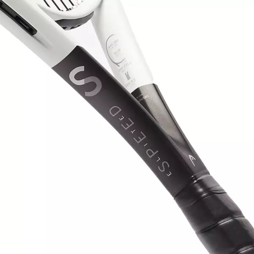 HEAD Speed Elite 2024 Unstrung Tennis Racquet U20 (G2 - 4 1/4) Black/White | 265g Lightweight Performance Racquet - Best Price online Prokicksports.com