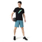 ASICS Diagonal Graphic SS Top for Men | Round Neck Sports T-Shirt - Best Price online Prokicksports.com