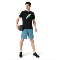 ASICS Diagonal Graphic SS Top for Men | Round Neck Sports T-Shirt - Best Price online Prokicksports.com