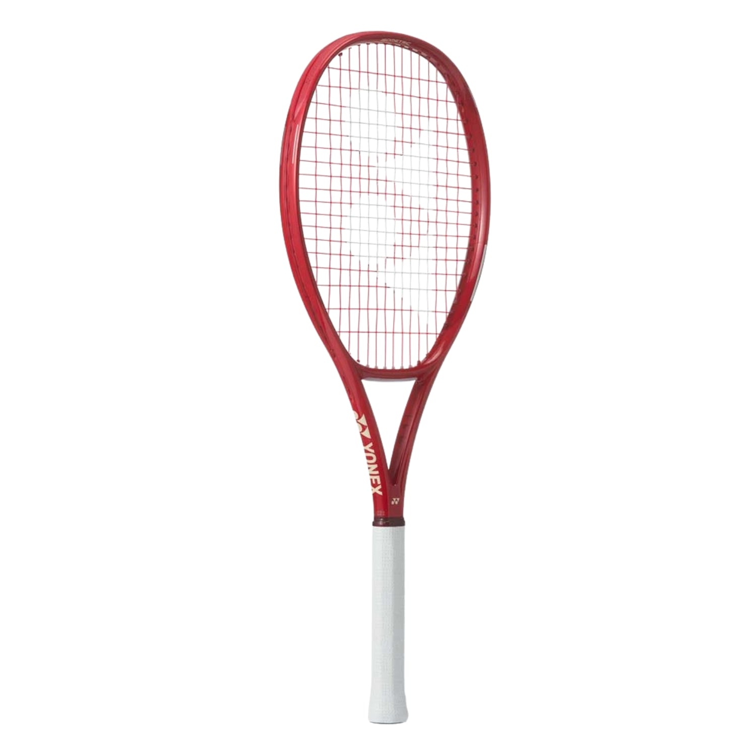 Yonex VCore Alpha L Strung Tennis Racquet, Ruby Red - 260 Grams | Lightweight Spin Racquet with Isometric Head & Easy Swing - Best Price online Prokicksports.com