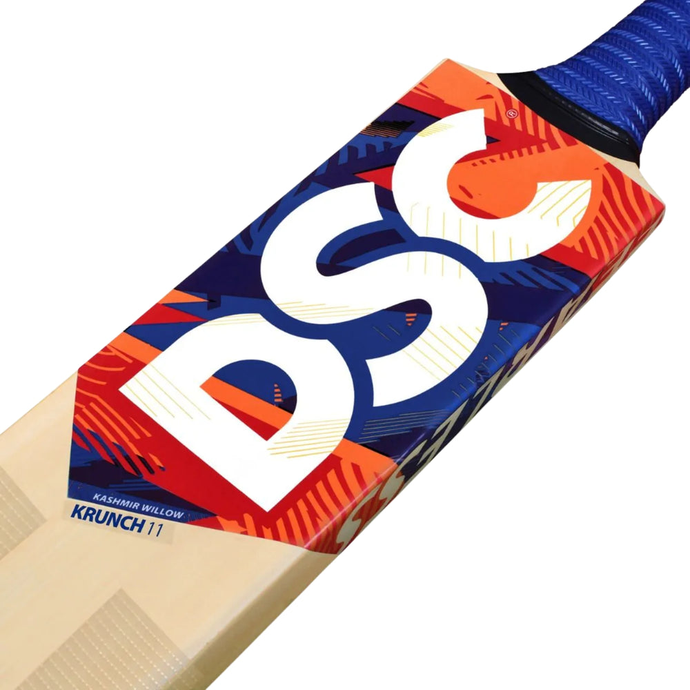 DSC Krunch 11 Kashmir Willow Cricket Bat | Massive Edges with Extended Power Zone & Durable Build - Best Price online Prokicksports.com