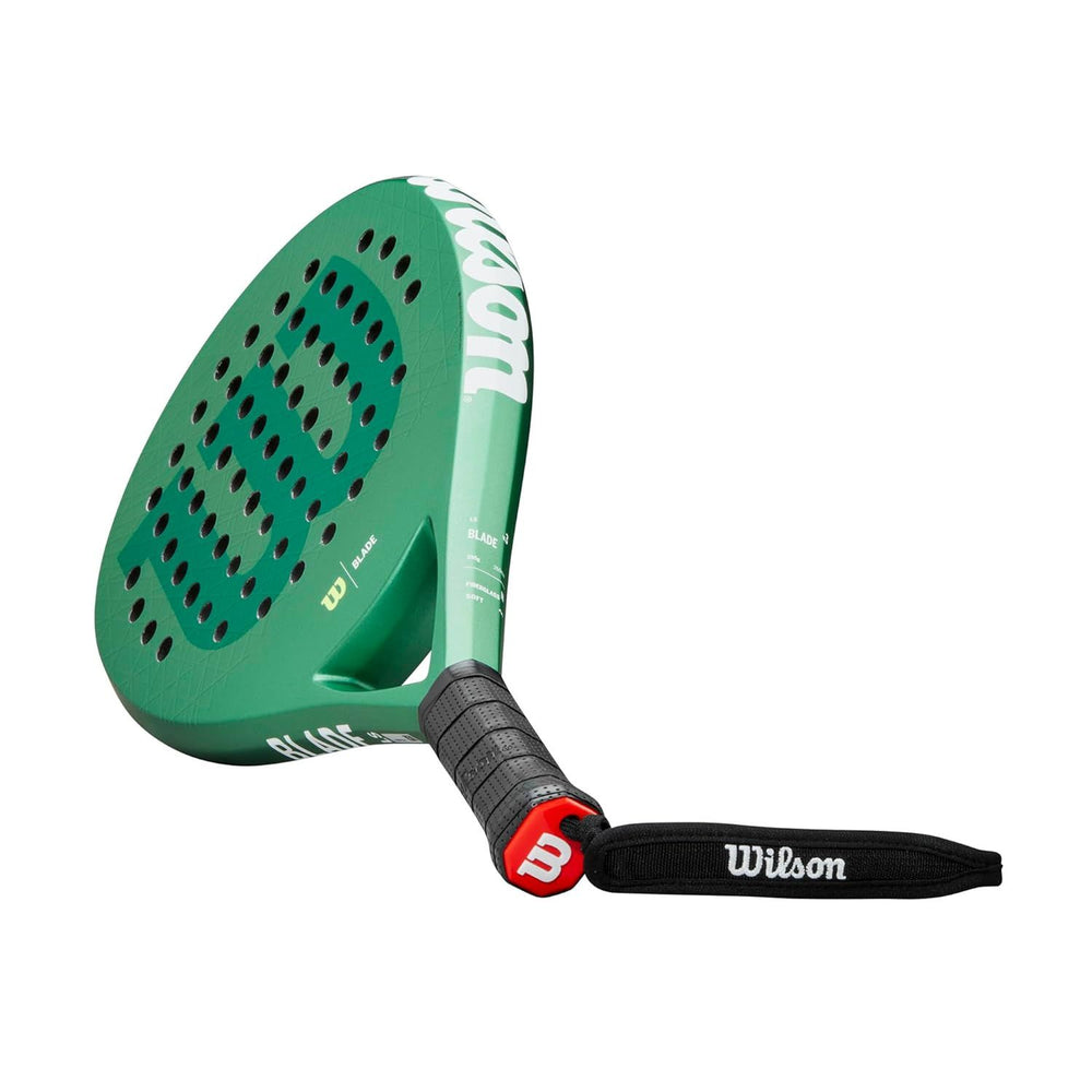 Wilson Blade LS V3 Padel Racquet – 260g | Lightweight Control Paddle for Intermediate Players | Tear Drop Shape | Soft EVA Core | Spin-Friendly Fiberglass Face - Best Price online Prokicksports.com