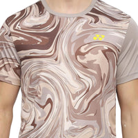 Yonex 2966 Men’s Round Neck T‑Shirt – TruDry Quick‑Dry Polyester, Lightweight & Breathable Essentia 3 Sports Tee - Best Price online Prokicksports.com