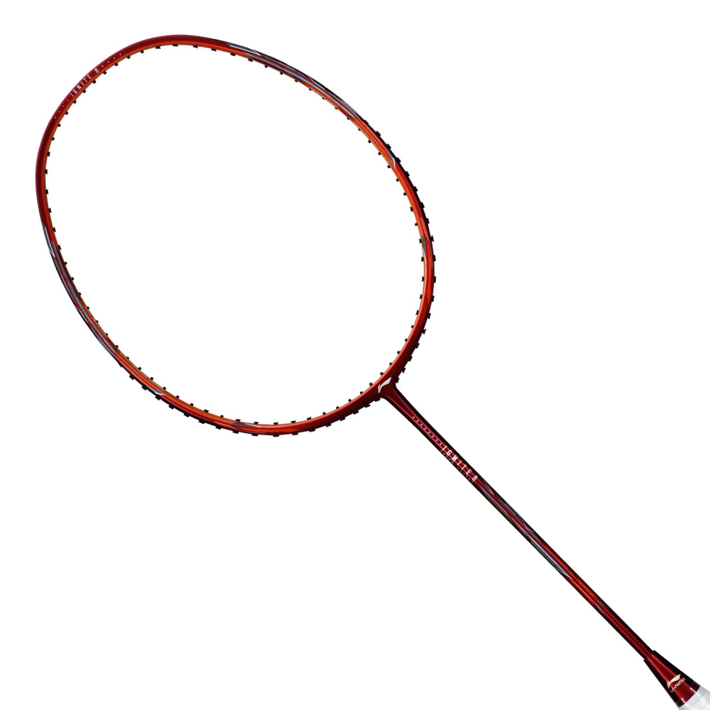 Li-Ning Ignite 8 Carbon-Fiber Unstrung Badminton Racquet, 5U6 | Head-Heavy Power Frame with AeroTec Beam & TB Nano Technology - Best Price online Prokicksports.com