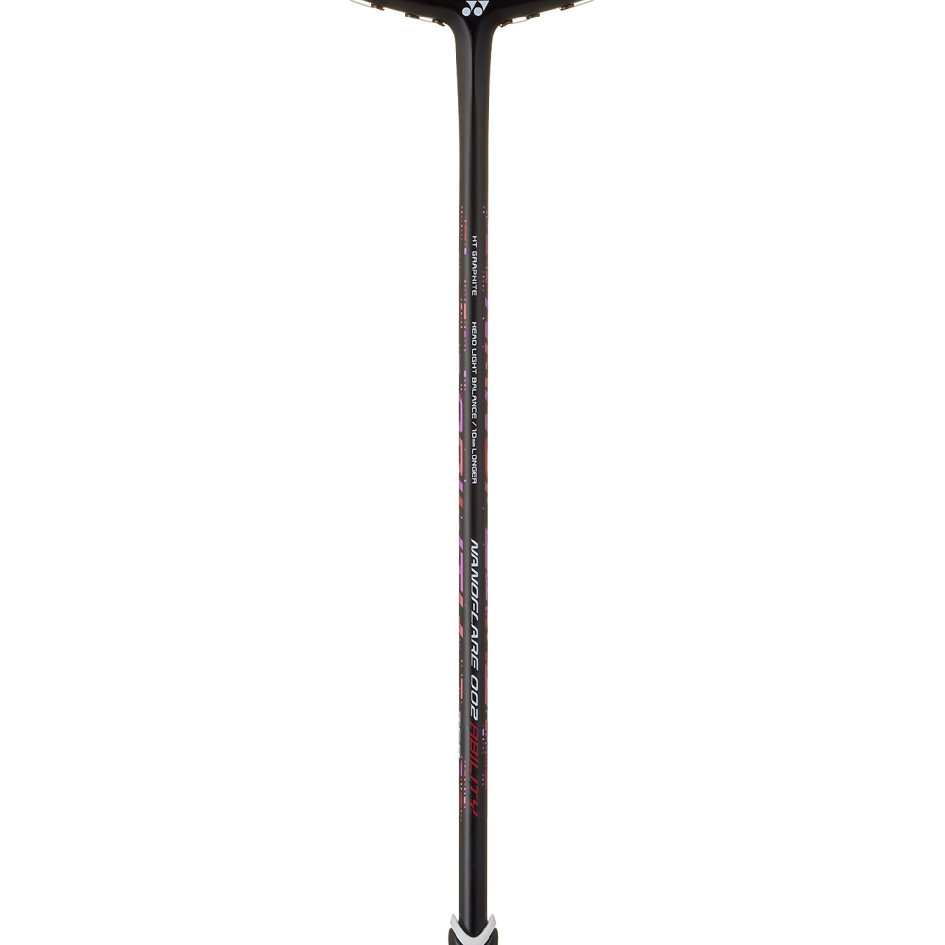 Yonex Nanoflare 002 Ability Strung Badminton Racquet – 4U4 (Black/Pink) | Head-Light Speed with Flexible Shaft & ISOMETRIC Frame - Best Price online Prokicksports.com
