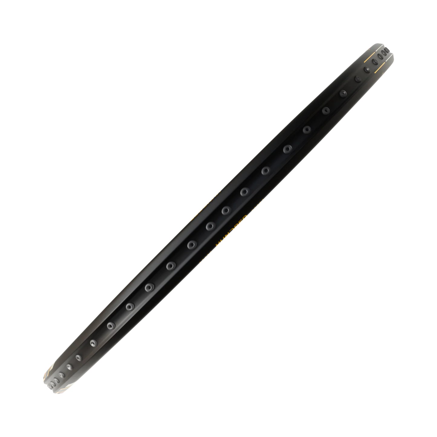 HUNDRED Nitrix Thunder Unstrung Badminton Racquet | Head-Heavy Power Frame with Superlight Carbon Fibre | Attack Series - Best Price online Prokicksports.com