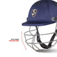 SG Club Cricket Helmet with Steel Face Guard | Lightweight Protective Cricket Helmet for Matches & Practice | Navy Blue - Best Price online Prokicksports.com