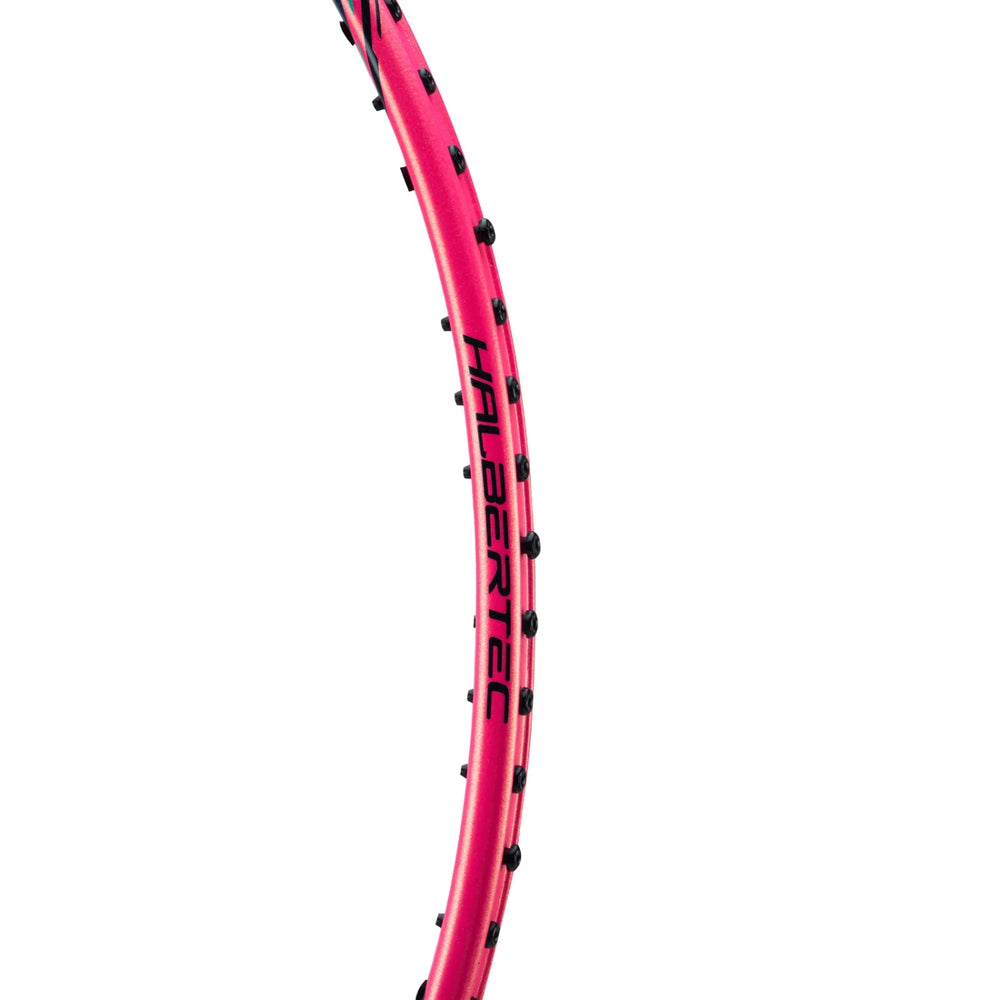 Li-Ning Halbertec Motor Pro Unstrung Badminton Racquet | Even Balance Carbon Fibre Frame with Dynamic Optimum Frame & HDF Shock Absorption - Best Price online Prokicksports.com