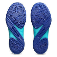 ASICS Powerbreak FF Men Indoor Court Shoes | FlyteFoam Cushioning & Maximum Stability for Badminton | White/ASICS Blue - Best Price online Prokicksports.com