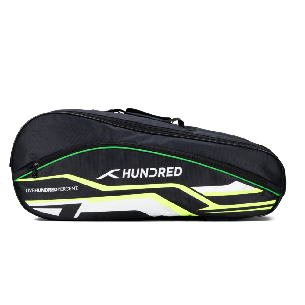 Hundred Glacio Badminton Kitbag – Premium Sports Bag for Racquets & Gear | Spacious, Durable & Stylish Design | Professional Badminton Kit Bag - Best Price online Prokicksports.com