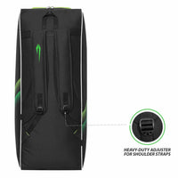 DSC Quadra Duffle Cricket Kit Bag – Black/F Yellow, Premium Duffle Style Cricket Gear Bag with Large Capacity & Durable Polyester Fabric - Best Price online Prokicksports.com